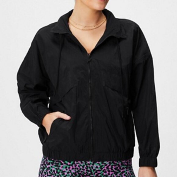 Black Fabletics Jacket / Windbreaker. - Picture 1 of 9